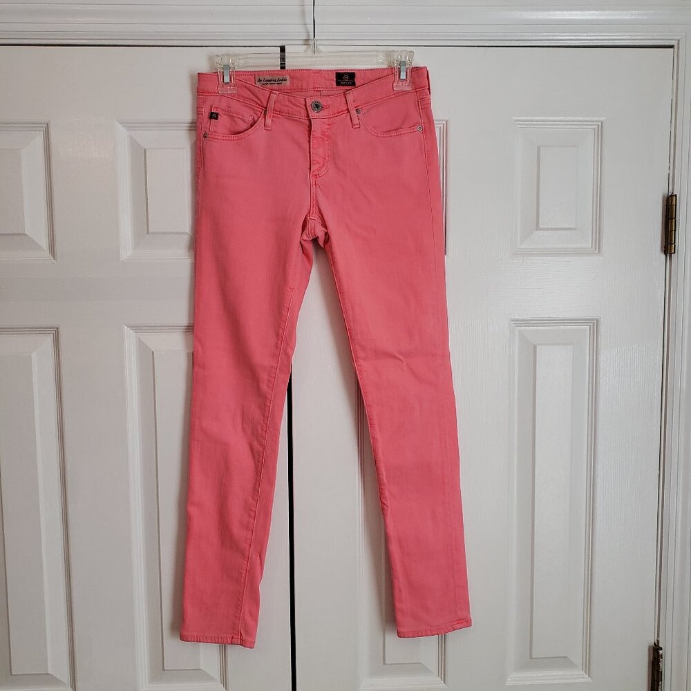 Adriano Goldschmied pink skinny jeans